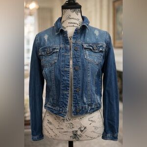 Converse Blue Denim with Star Pattern